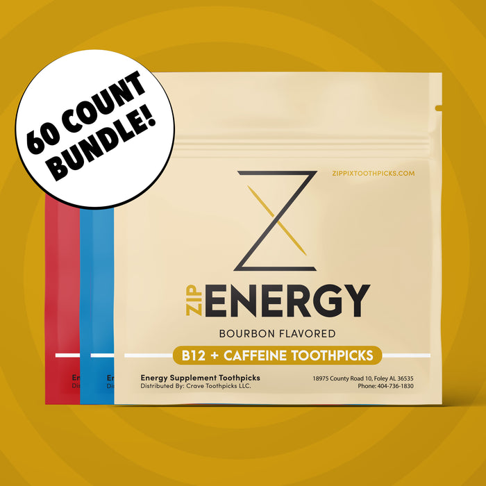 Nicotine Free ZipEnergy Toothpicks