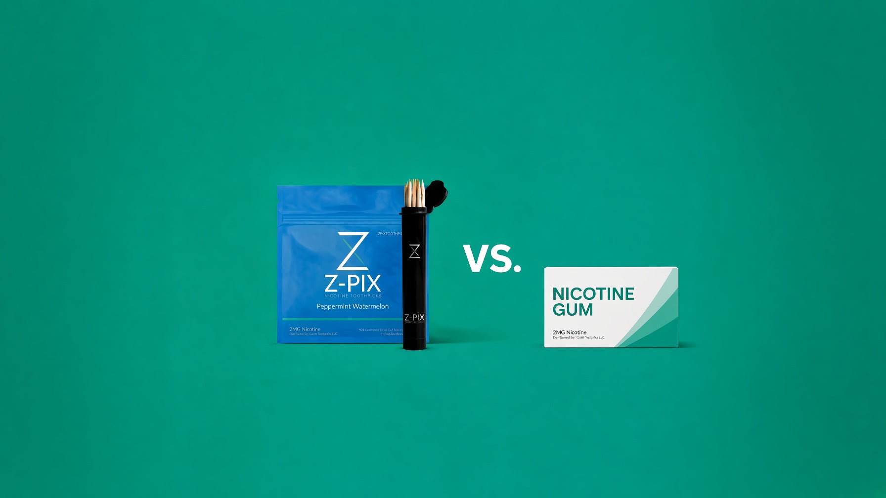 Nicotine Toothpicks vs Nicotine Gum