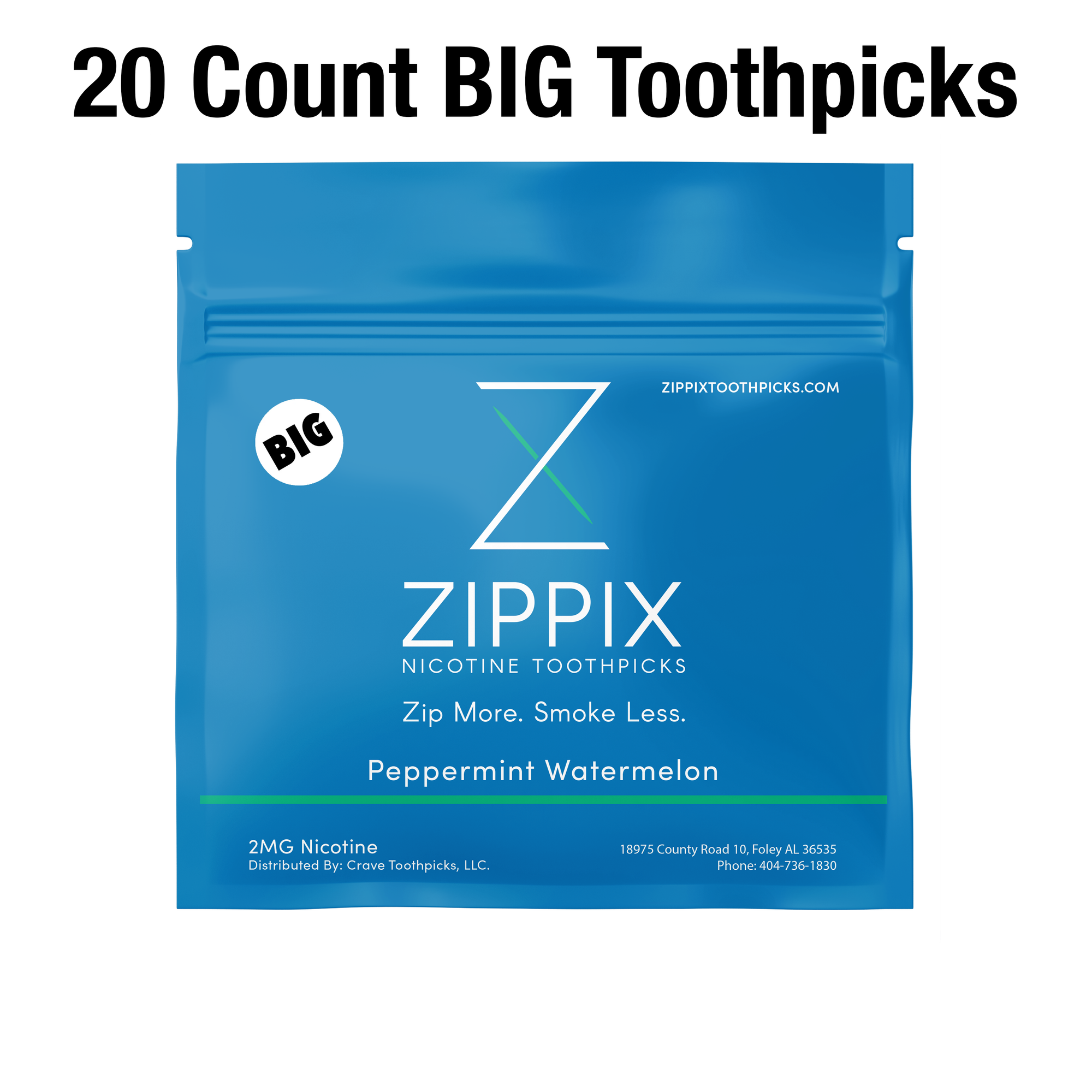 Zippix Wholesale BIG Toothpick 20 Count Packs