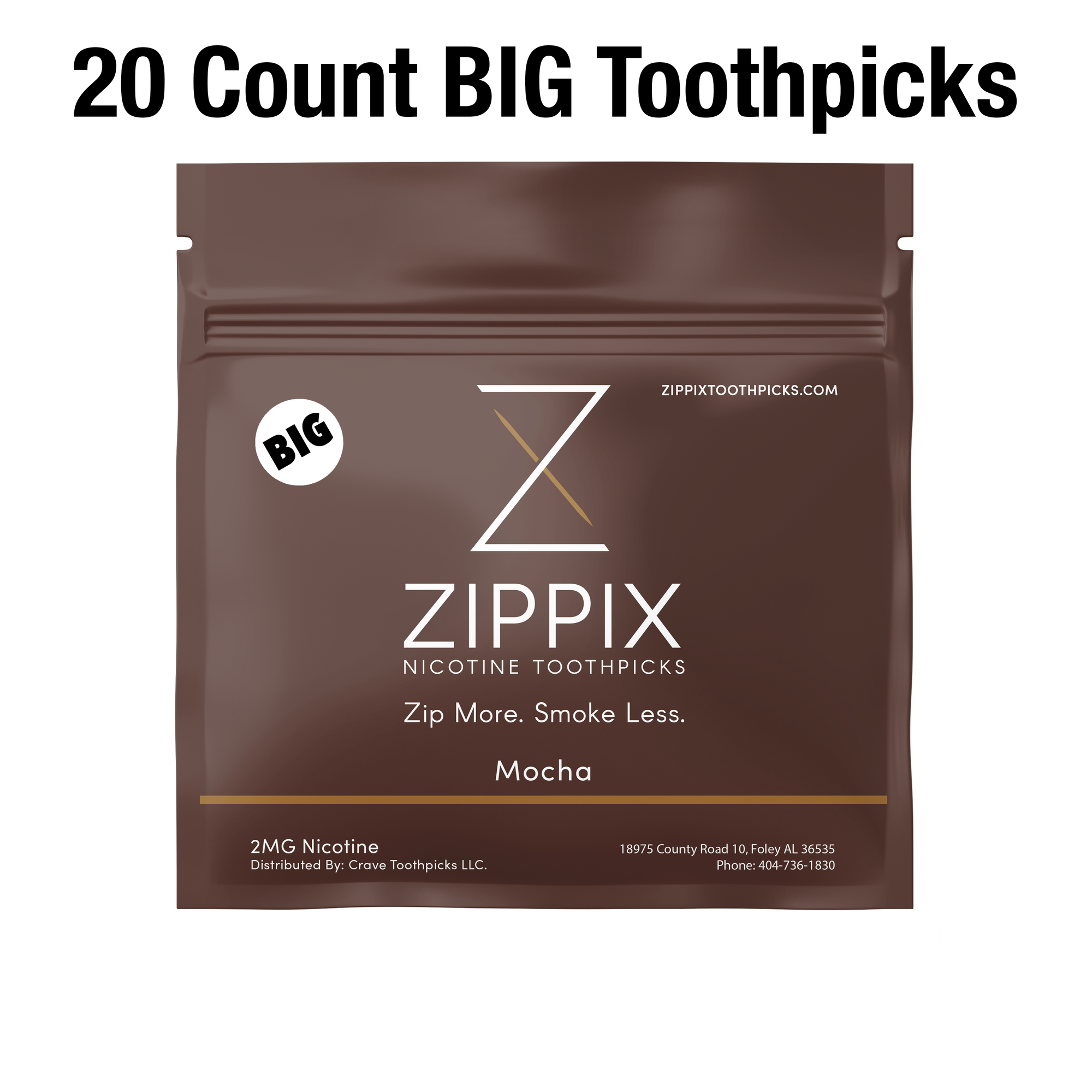 Zippix Wholesale BIG Toothpick 20 Count Packs