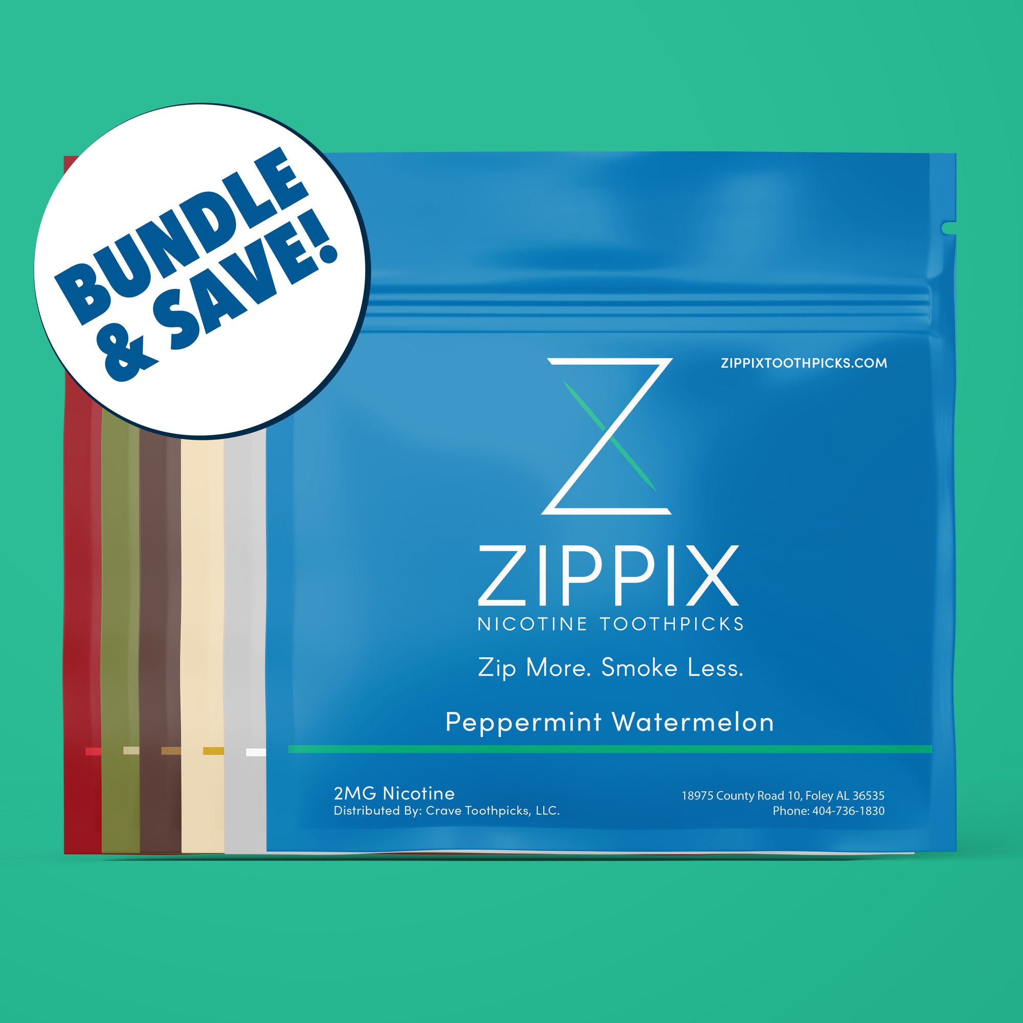 Zippix Ultimate Flavor Bundle | (120 Nicotine Toothpicks)