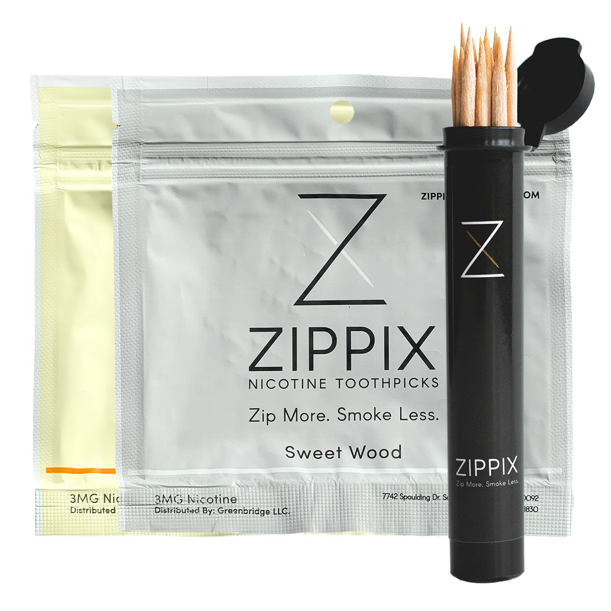 Zippix® Small Batch - 3mg Nicotine Combo Pack: 100 Sweet Whisky & 100 Sweet Wood