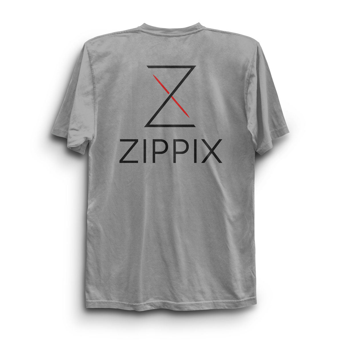 Grey Zippix T-Shirt