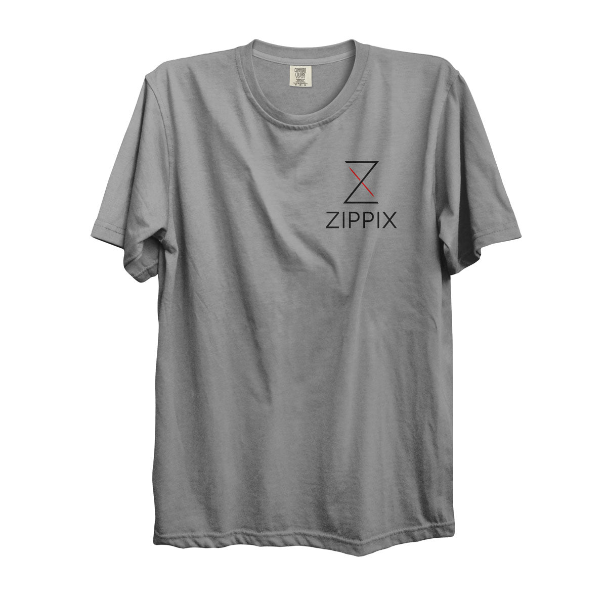 Grey Zippix T-Shirt